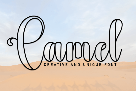 Camel Font - Featured Image