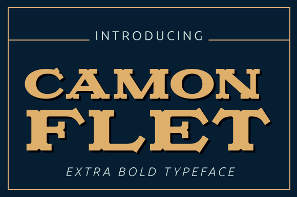 Camonflet Font - Featured Image