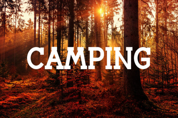 Camping Font - Featured Image
