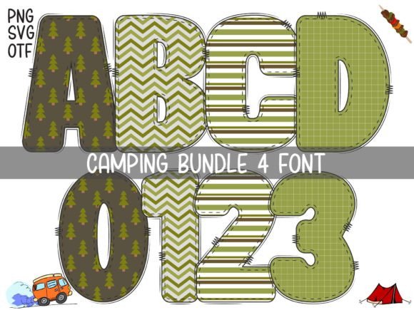 Camping Font - Featured Image