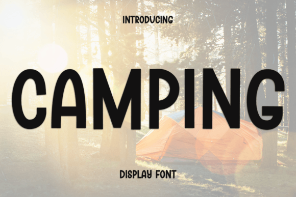 Camping Font - Featured Image