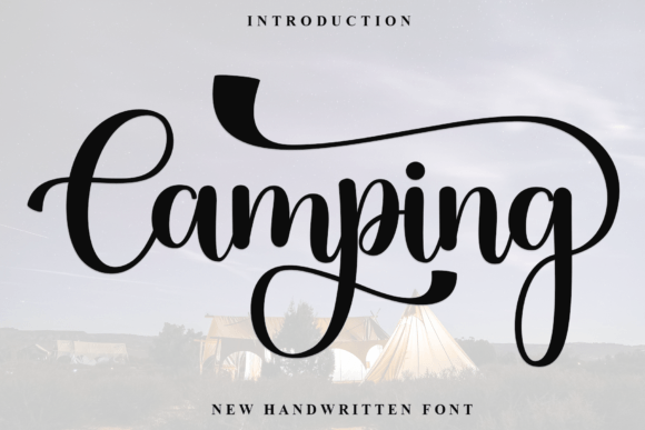 Camping Font - Featured Image