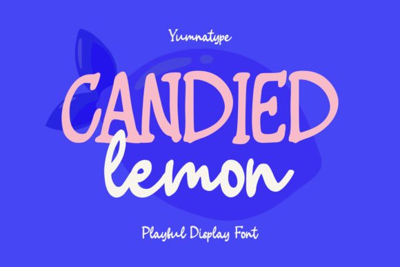 Candied Lemon Font - Featured Image
