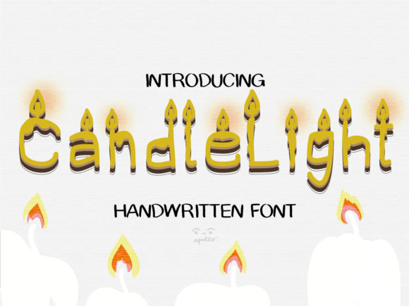 Candlelight Font - Featured Image