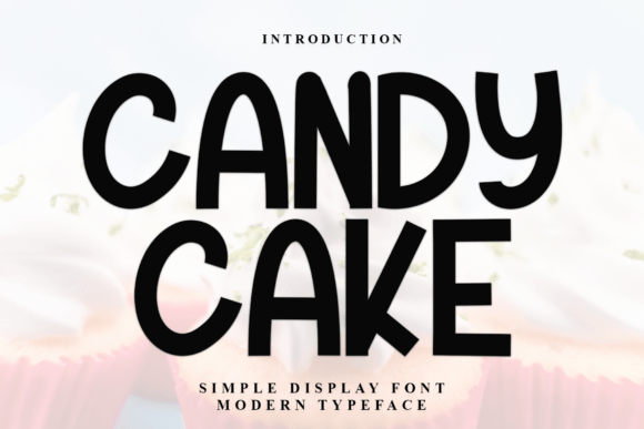 Candy Cake Font - Featured Image