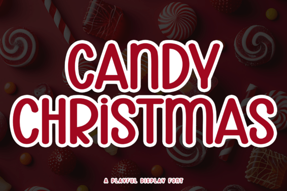 Candy Christmas Font - Featured Image