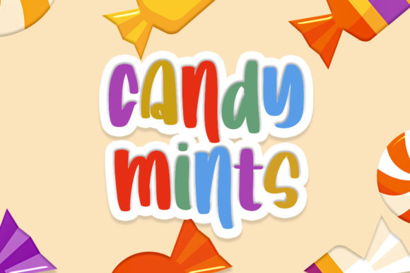 Candy Mints Font - Featured Image