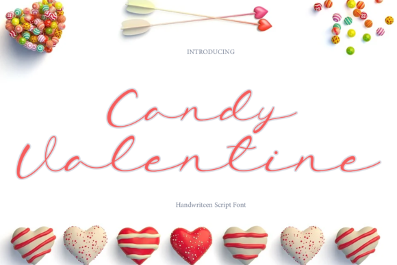 Candy Valentine Font - Featured Image