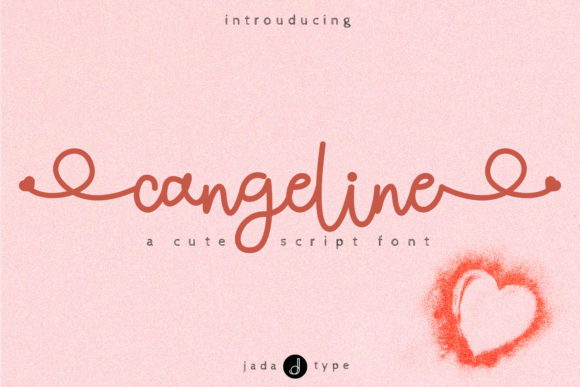 Cangeline Font - Featured Image