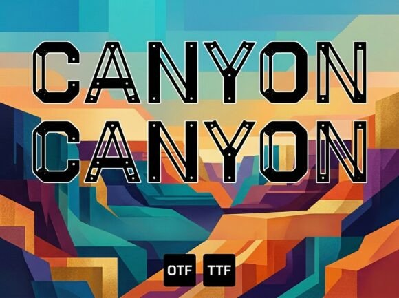 Canyon Font - Featured Image