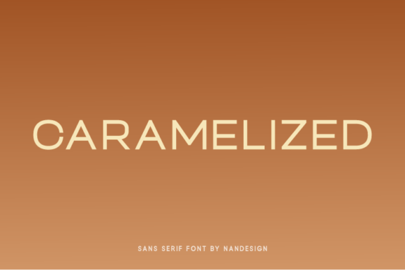 Caramelized Font - Featured Image