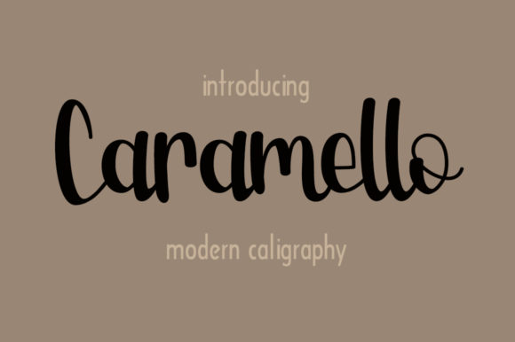 Caramello Font - Featured Image