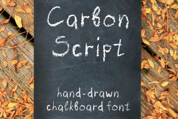Carbon Script Font - Featured Image