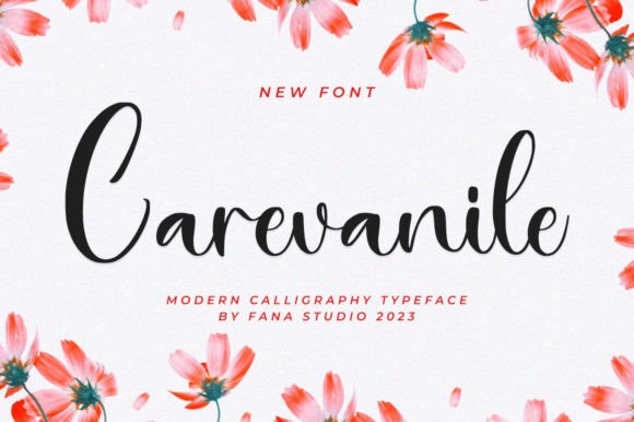 Carevanile Font - Featured Image