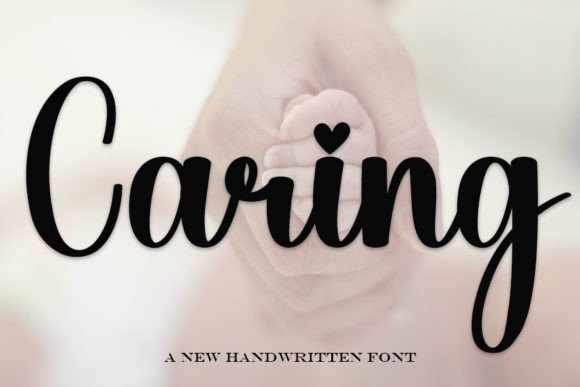 Caring Font - Featured Image