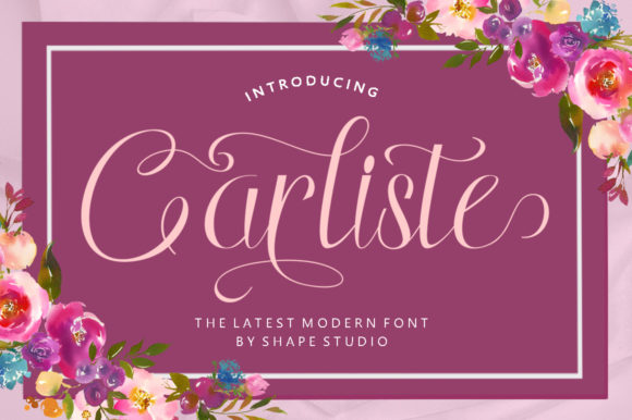 Carliste Font - Featured Image