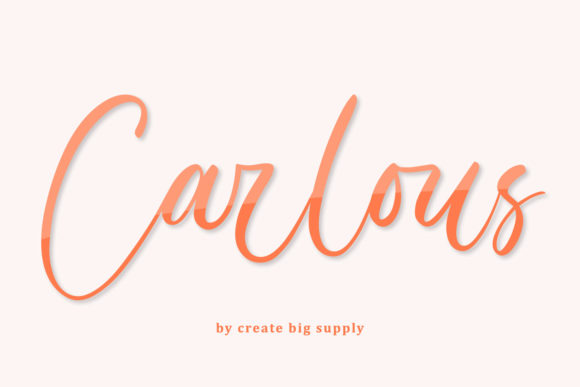 Carlous Font - Featured Image