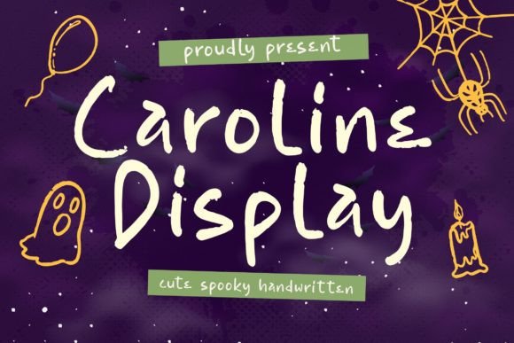 Caroline Display Font - Featured Image