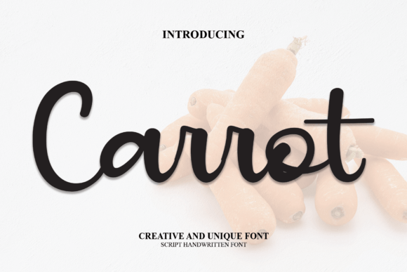Carrot Font - Featured Image