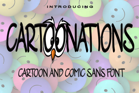 Cartoonations Font - Featured Image