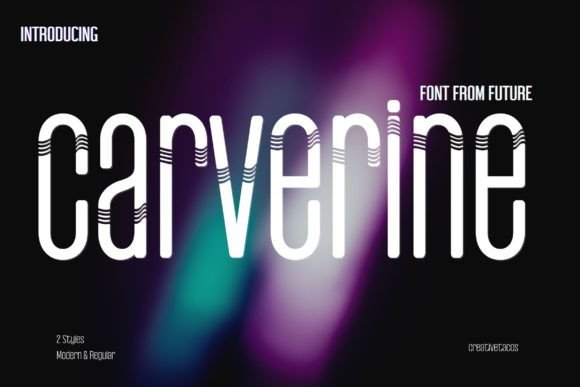 Carverine Font - Featured Image
