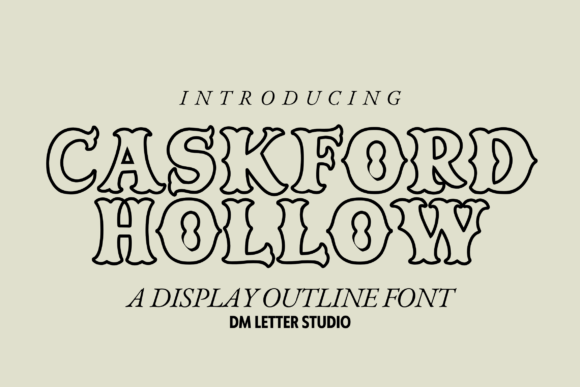 Caskford Hollow Font - Featured Image