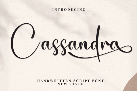 Cassandra Font - Featured Image