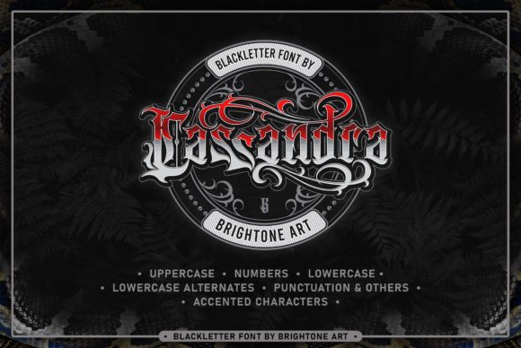 Cassandra Font - Featured Image