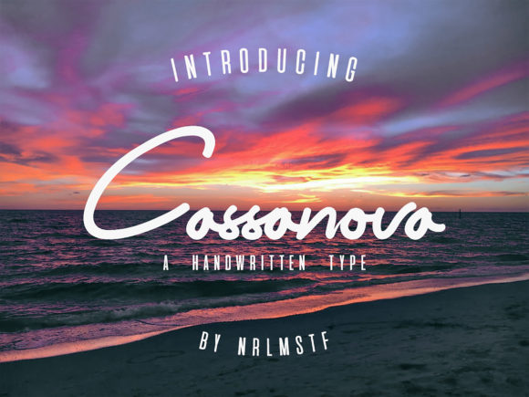 Cassanova Font - Featured Image