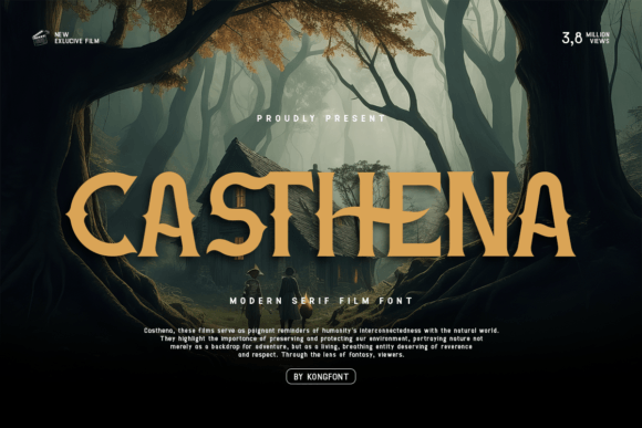 Casthena Font - Featured Image