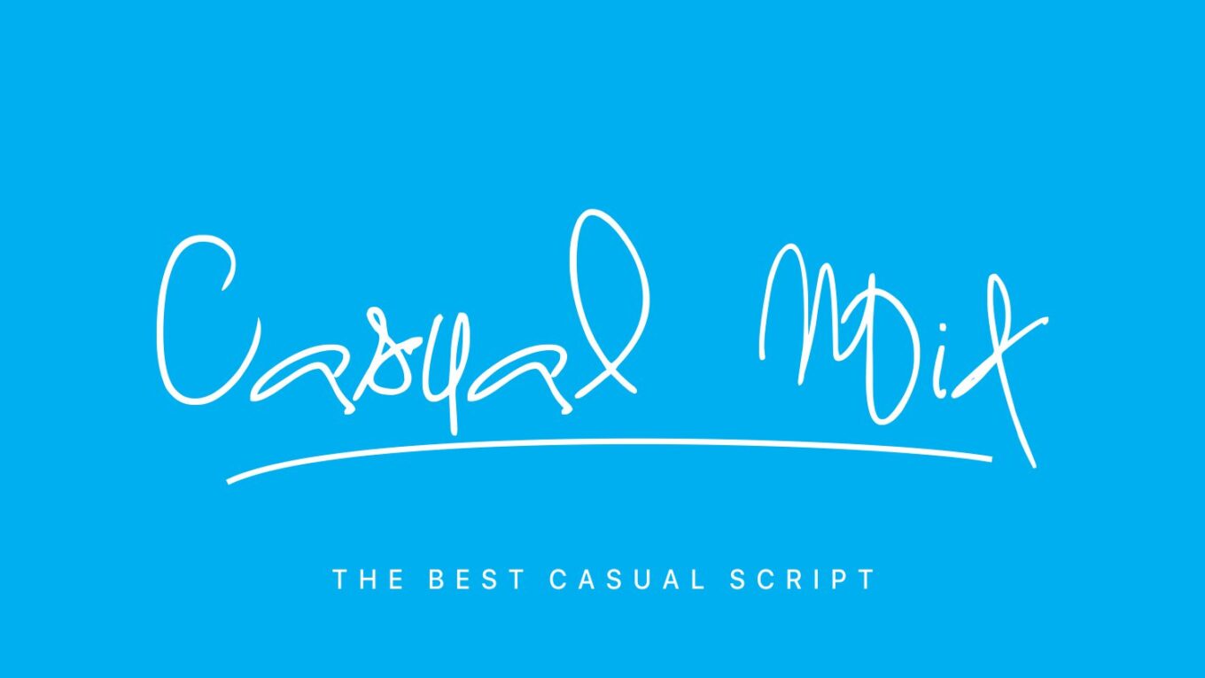 Casual Mix Font - Featured Image