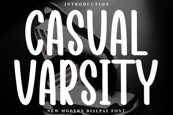 Casual Varsity Font - Featured Image