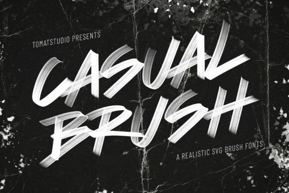 Casualbrush Font - Featured Image