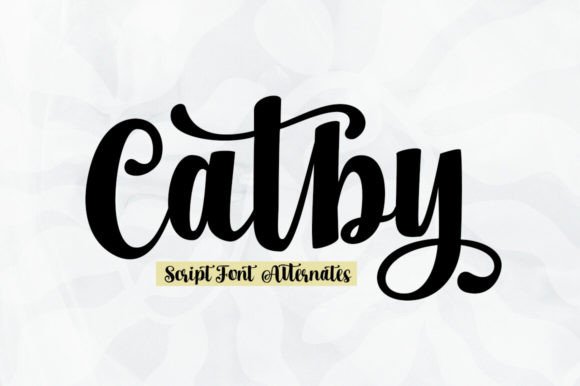 Catby Font - Featured Image