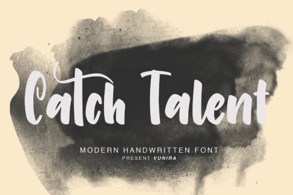 Catch Talent Font - Featured Image