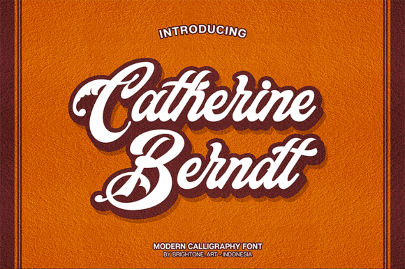 Catherine Berndt Font - Featured Image