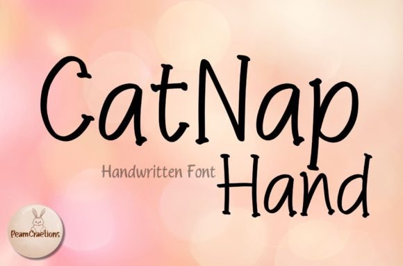 Catnap Hand Font - Featured Image