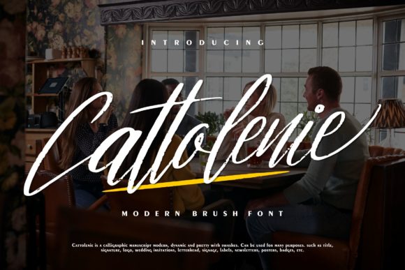 Cattaloenie Font - Featured Image