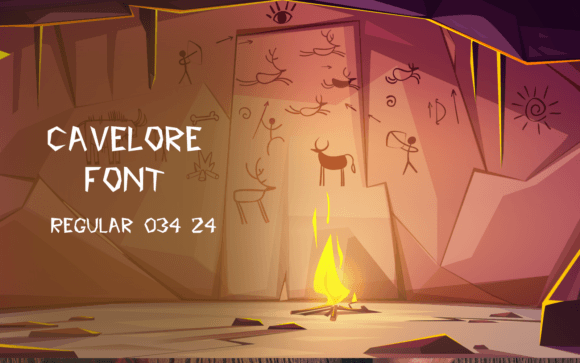 Cave Lore Font - Featured Image