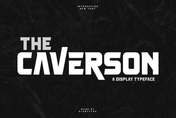 Caverson Font - Featured Image