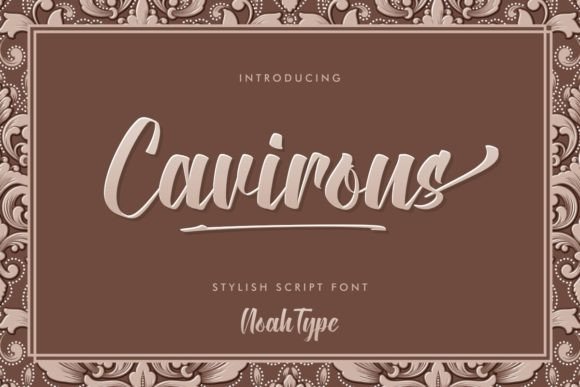 Cavirous Font - Featured Image