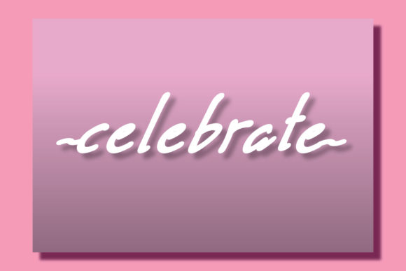 Celebrate Font - Featured Image