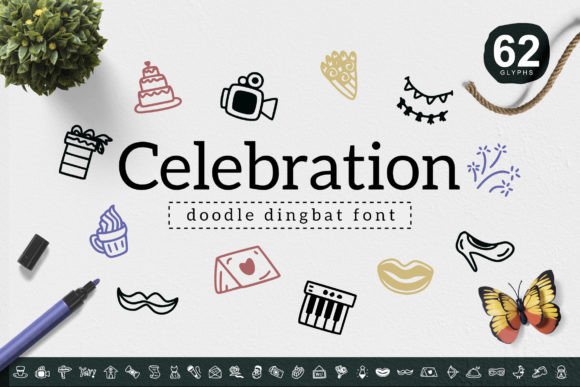 Celebration Font - Featured Image