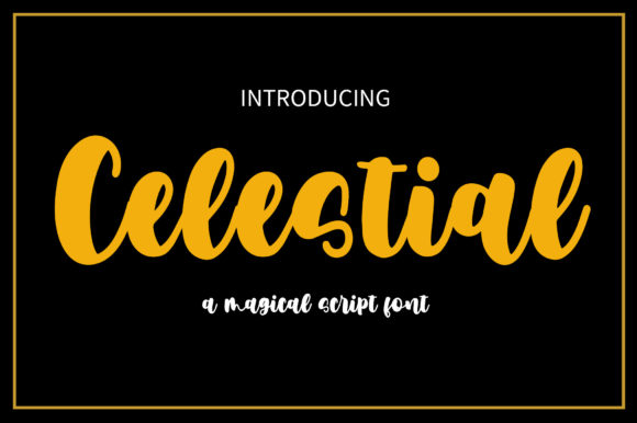 Celestial Font - Featured Image