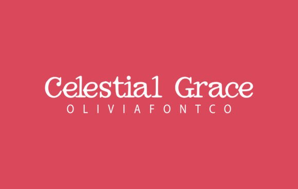 Celestial Grace Font - Featured Image