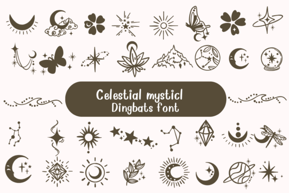 Celestial Mystical Font - Featured Image