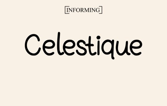 Celestique Font - Featured Image