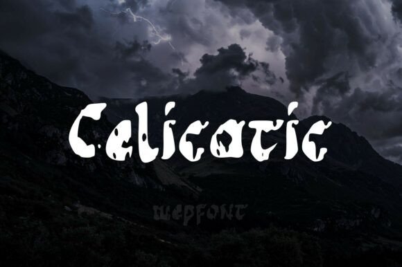 Celicatic Font - Featured Image