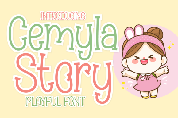 Cemyla Story Font - Featured Image