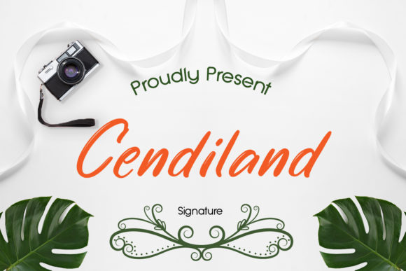 Cendiland Font - Featured Image